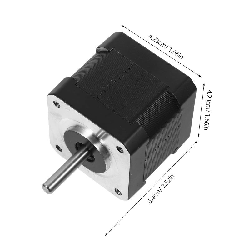 محرك خطوي عالي العزم Nema17 42shdb4036z 24b للطابعة ثلاثية الأبعاد وسيارة التحكم عن بُعد DIY - Image 3