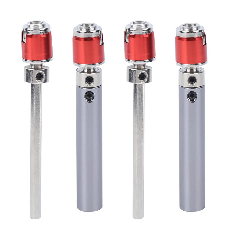 Silver Red Adjustable Metal Drive Shaft 112mm To 150mm For 1 10 RC Car Upgrade Parts - Image 3