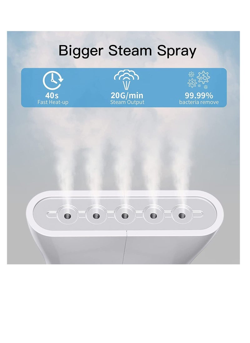 Arabest - Steamer for Clothes, Powerful Travel Steamer, Handheld Garment Steamer, Portable Fabric Steam Iron, Wrinkles Remover for Clothing - Image 1