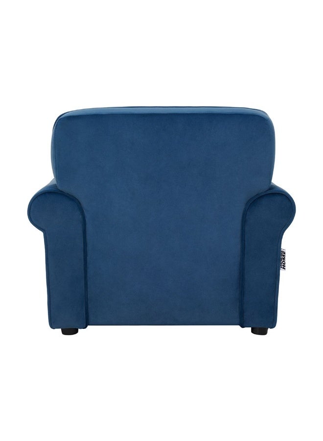 DANUBE HOME Premium Micky Velvet Kids Sofa , Soft Upholstered Lounge Chair For Children, Stylish Toddler Sofa For Playroom & Bedroom, Durable & Comfortable Kids Furniture – Blue - Image 5