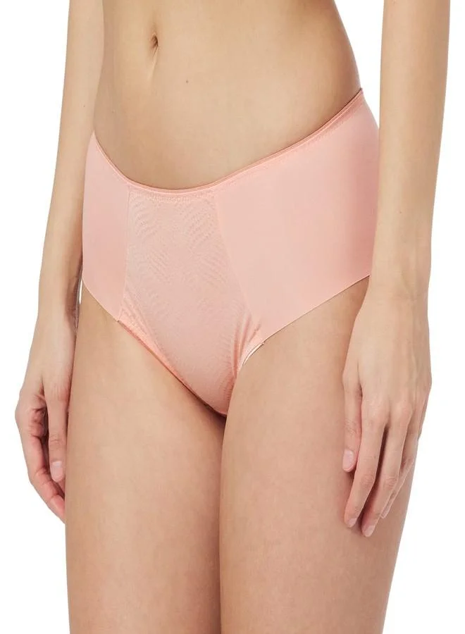 ترايامف Triumph Essential Minimiser Brief Mid Rise Hipster Knickers Briefs Lingerie Pink, Pink, X-Large
