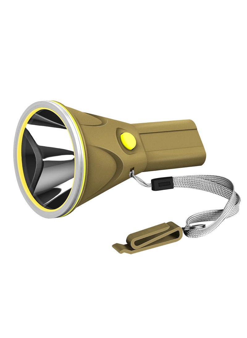 KASTWAVE Rechargeable 45W LED Flashlight, 10000Lumens, IP65 Waterproof, 9600mAh High Power, Super Bright 3 Light Modes, Portable Outdoor Home Handheld Zoomable Spotlight Emergency Camping Flashlight  - Image 1