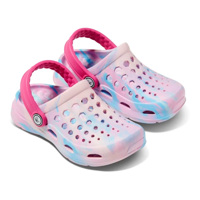 Joybees Marbled Pastel/Candy Pink Girls Active Clog for Women | Best Price UAE