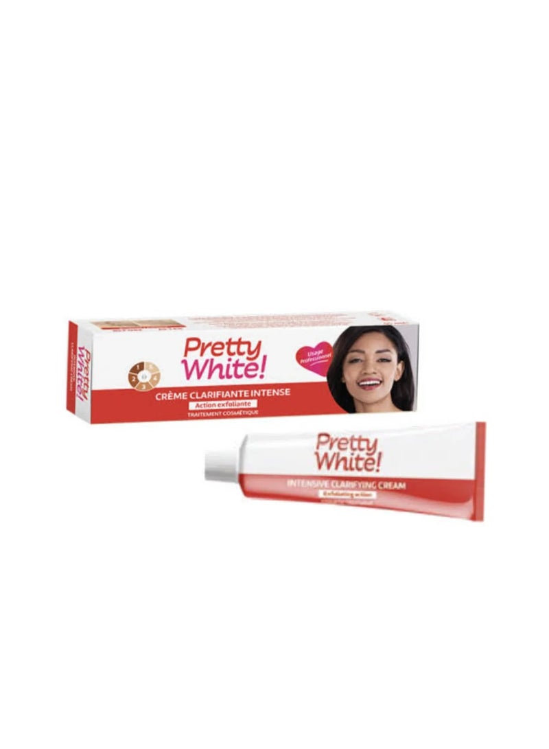 Pretty White Intensive Clarifying Cream Exfoliating Action 50g - Image 1