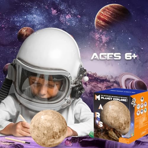Oligitdi Rocks and Minerals Education Set Archaeological Toys Excavation Toys Archaeological DIY Assembly Model for Children (Mars) - Image 5