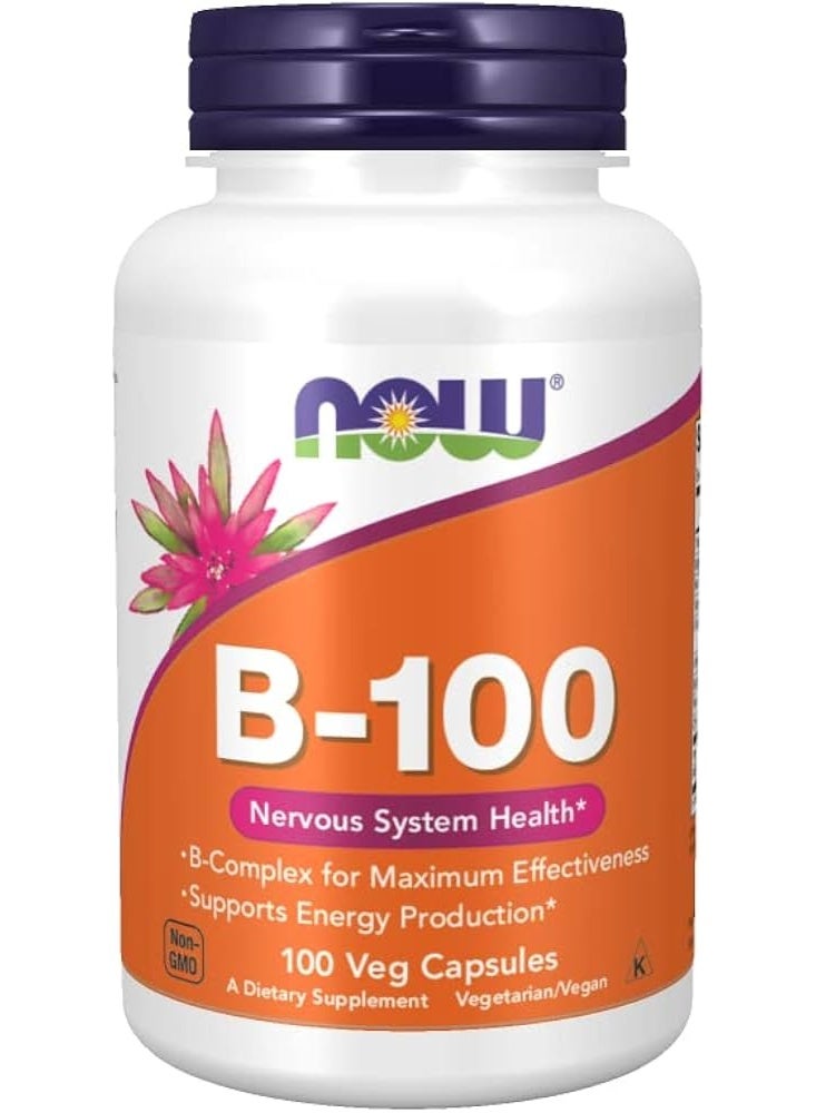 B-100 Veg Capsules – 100 Capsules