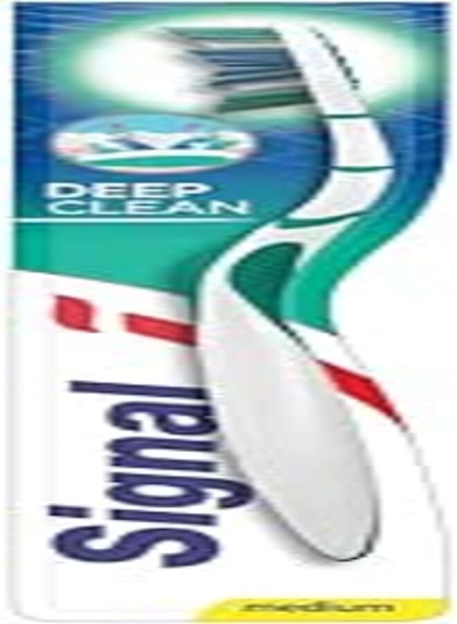 Signal Deep Clean Medium for deep cleaning in between teeth Toothbrush 1PC