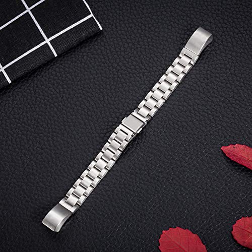 Greeninsync Compatible with Fit Bit Alta HR Bands and Fit Bit Alta Bands,Stainless Steel Jewelry Bracelet Band for Fit Bit Alta HR and Fit Bit Alta Smartwatch Fitness Tracker for Women Men - Image 5