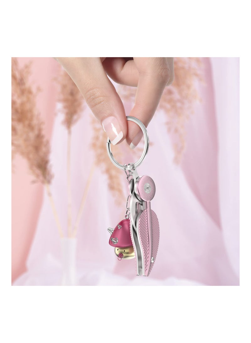 Mini Pocket Keychain Knife - Creative Leaf Design Compact Knife, Perfect Keychain Accessory, Unique Gift for Family and Friends. - Image 3