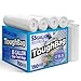 ToughBag 55 Gallon Clear Trash Bags 150 COUNT Large Clear Trash Bags 5560 Gallon Heavy Duty Can Liners Made in USA - Image 1