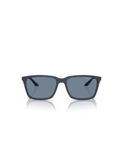 Armani Exchange Full Rim Rectangle Sunglasses 4138S,57,8181, 2V  - Image 3
