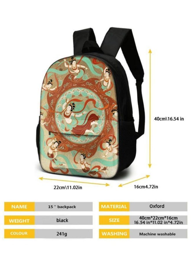 [Super new special offer] Cartoon theme bag three-piece set | double-shoulder + hand-held + storage pen bag | gift self-use good-looking - 671  - Image 5