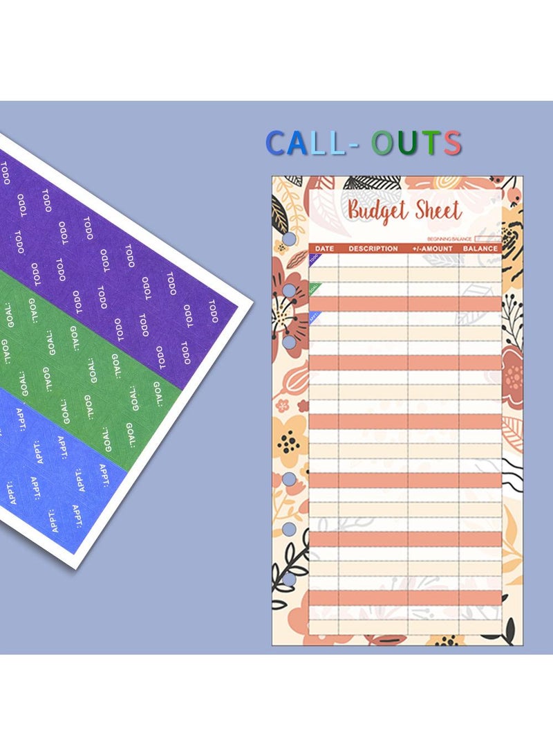 Generic Envelopes Money Saving Challenge, Money Saving Budget Binder, Savings Challenges Book and Digital Stickers - Image 5