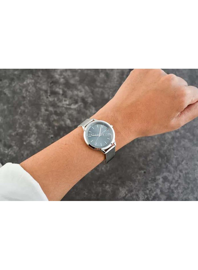 TOMMY HILFIGER Women's Analog Round Shape Stainless Steel Wrist Watch 2770157 - 36 Mm - Image 2