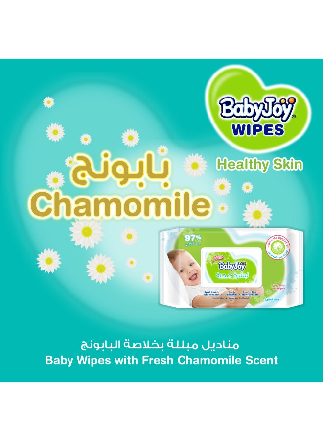بيبي جوي مناديل مبللة معطرة للبشرة الصحية، عبوة عائلية، 150 منديل - Image 5