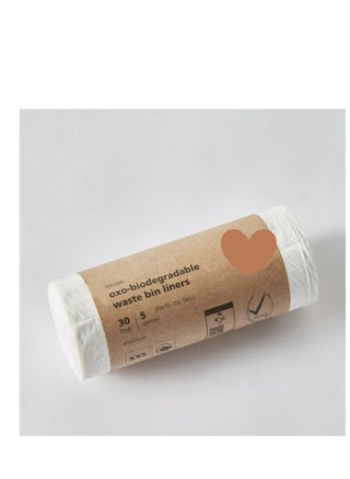 Waste bin liner set of 30 pieces 6-10 litres - pzsku/ZD1B9E40EBA677F80609CZ/45/_/1723235851/ef93b97f-bf92-4308-90d9-cf468619c778