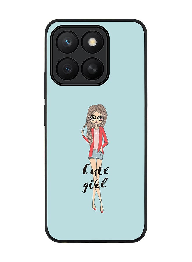 Stylizedd For Honor X8c Case,Slim fit Camera Protection, Shockproof Thin Phone cover  - Dreamer Cute Girl