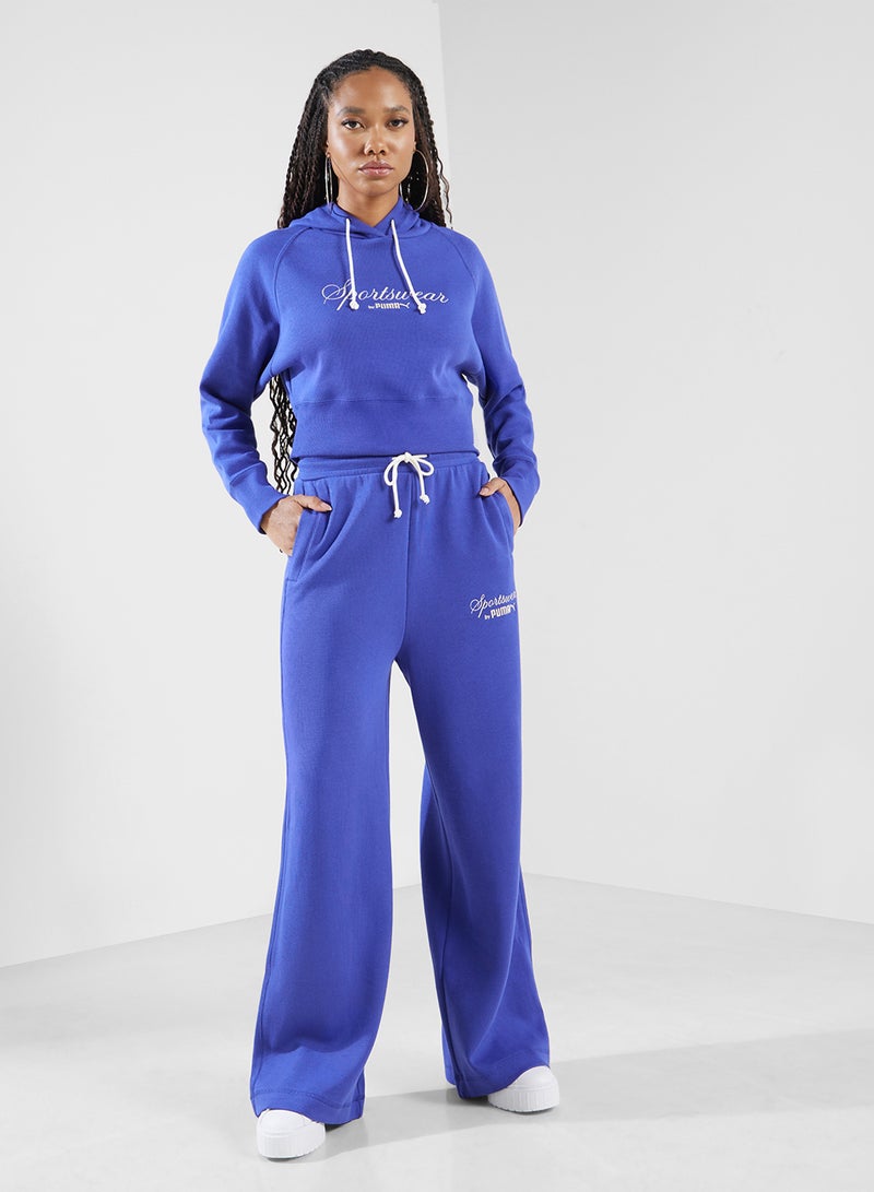 PUMA Classic Relaxed Cropped Hoodie - Image 4