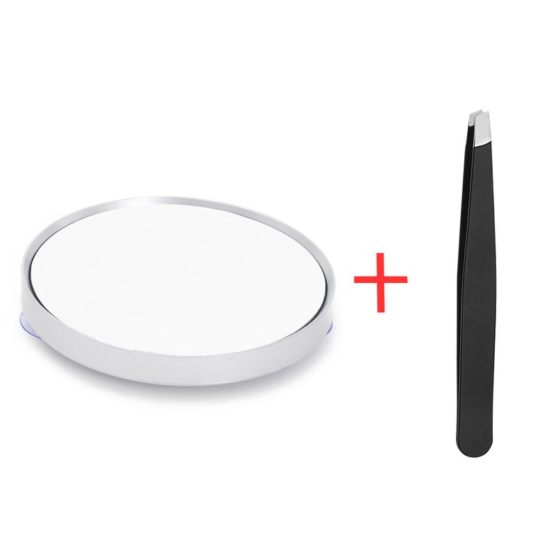 Beauty Makeup Mirror With 30X Magnification, 10X And 20X Magnification, Round Mirror For Pore Cleaning, Blackhead Suction Mirror - Image 1