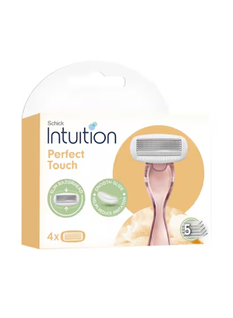 SCHICK INTUITION PERFECT TOUCH REFIL BLADE 5