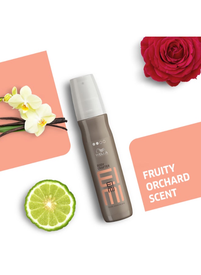 Wella Professionals Eimi Body Crafter Volume Spray - Builds Workable Texture And Body For A Voluminous, Natural-Looking Style (150 Ml) - Image 4