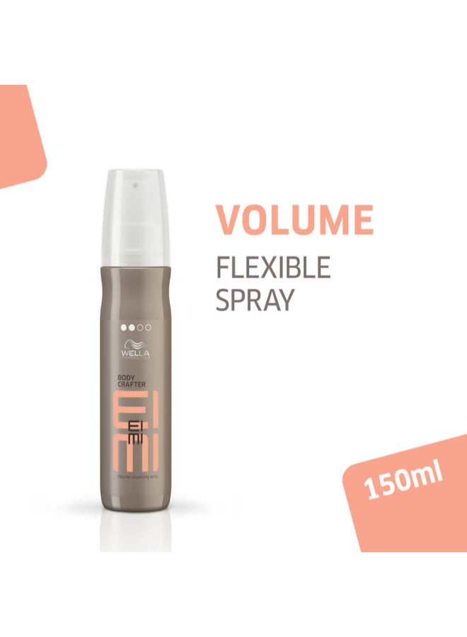 Wella Professionals Eimi Body Crafter Volume Spray - Builds Workable Texture And Body For A Voluminous, Natural-Looking Style (150 Ml) - Image 2
