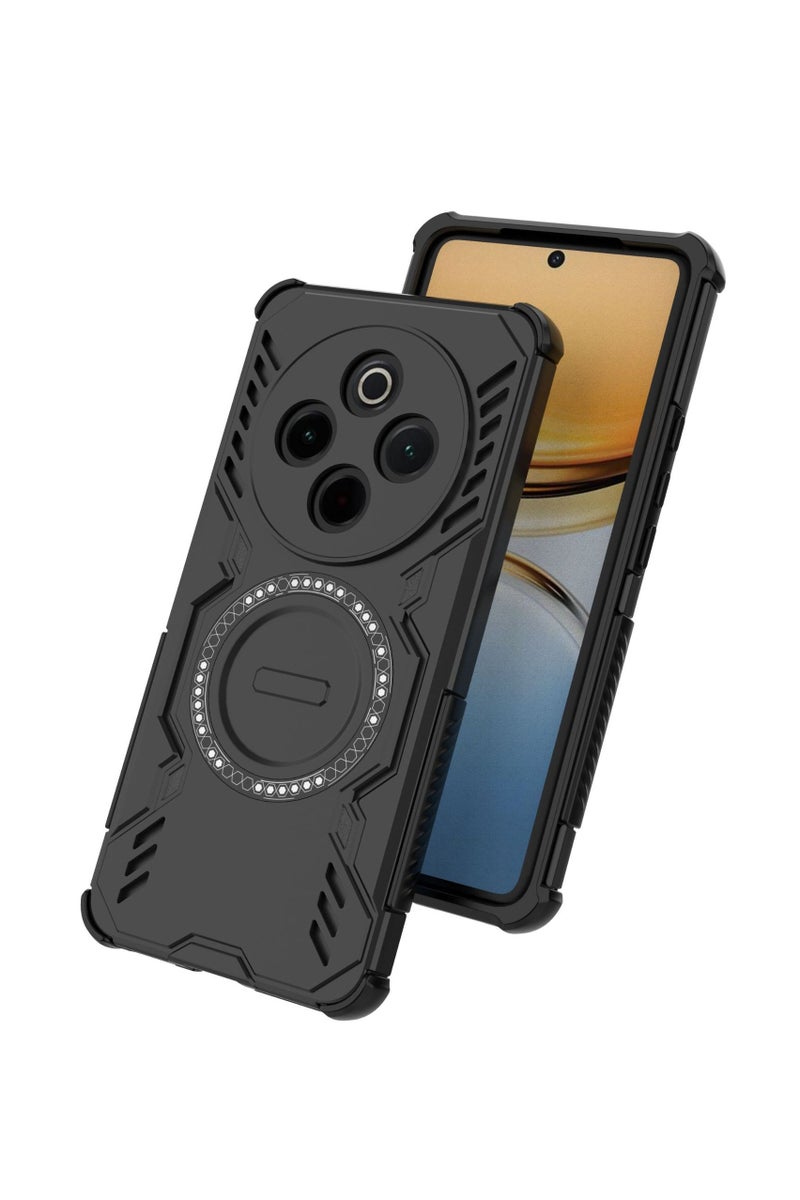 general Suitable for VIVO Y300Pro magnetic case, heat dissipation mobile phone case, magnetic adapter, heat dissipation protection, precise fit. - Image 4