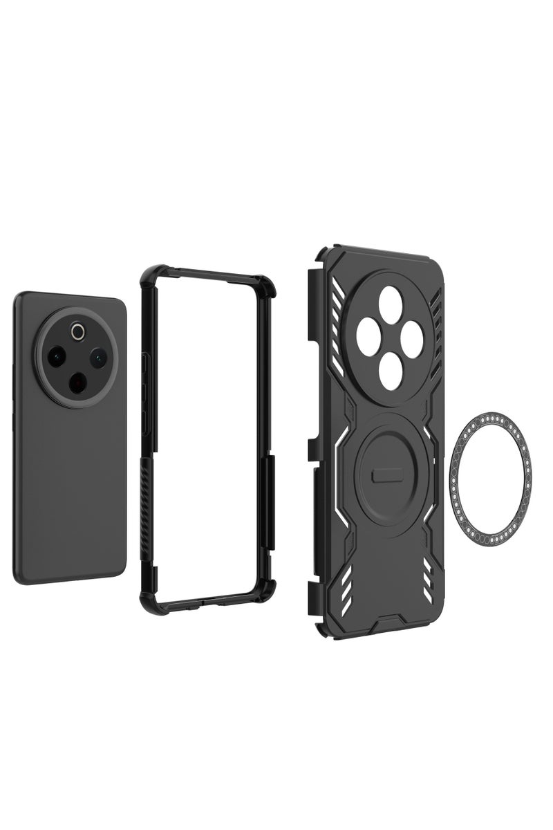 general Suitable for VIVO Y300Pro magnetic case, heat dissipation mobile phone case, magnetic adapter, heat dissipation protection, precise fit. - Image 2