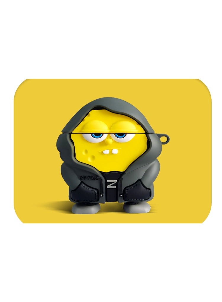 Cute Cases for AirPods 4 Case Cover 2024,3D Cartoon Character AirPods 4th Generation Case,Funny Anime Kawaii Cool Silicone Airpods 4 Accessories with Keychain for Women Girls Boys - Image 1