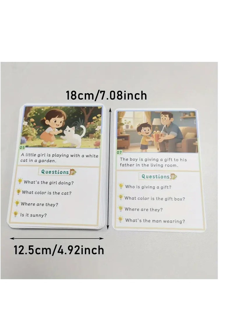 بطاقات تعليم اللغة الإنجليزية ذات الوجهين - Image 2