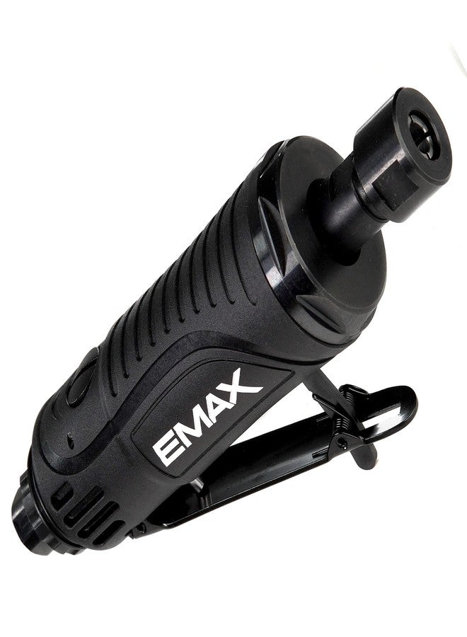 EMAX Straight Shaft Air Die Grinder - 1/4" Professional Pneumatic Mechanics Tool with Lock Off Trigger & 22,000 Max RPM - EATDG02S1P - Image 1