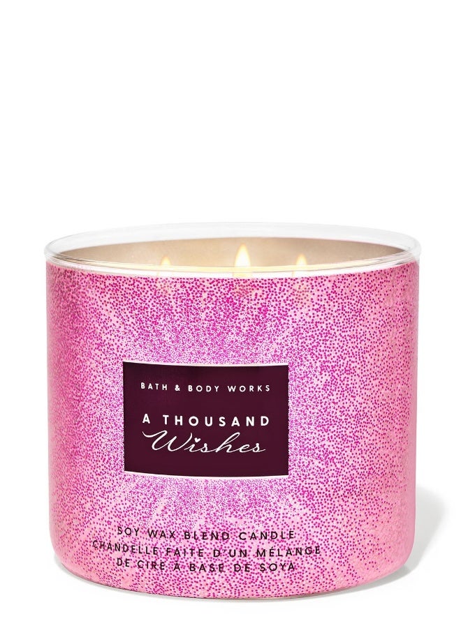 Bath & Body Works A Thousand Wishes 3-Wick Candle