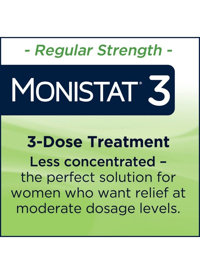 Monistat Monistat 3 Day Yeast Infection Treatment for Women, 3 Miconazole Pre-Filled Cream Applicators, 1 Pack  - Image 4