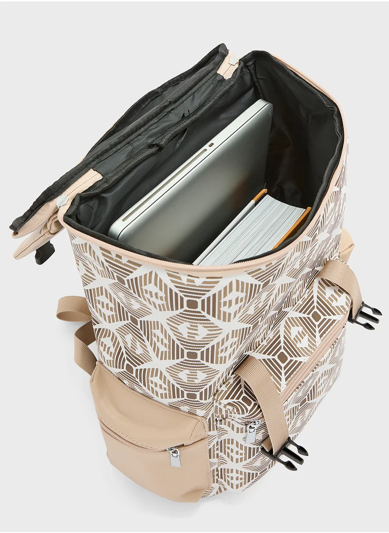 سفنتي فايف Printed Casual Backpack