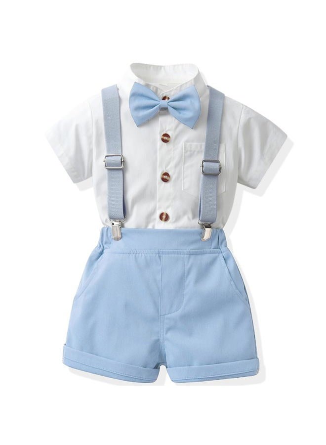 Yaopelky 250115pl Toddler Formal Outfit for Baby Boys (Set of 2), Blue, 2-3 Years - Image 1