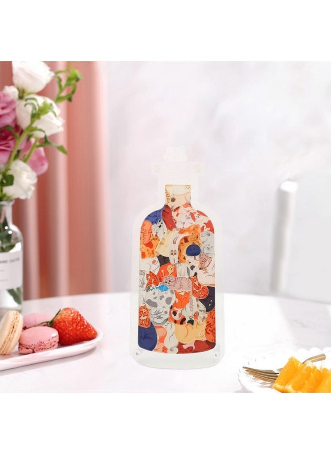 Toyvian 1 Set Transparent Puzzle Drift Bottle Adornment Desktop Adornment Home Decoration Desktop Ornament Kids Puzzle Decoration Puzzle Toy Tabletop Adornment Drift Bottle Ornament  - Image 5