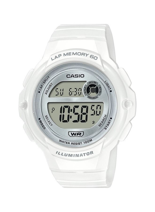 CASIO Women Watch Digital Silver Dial Resin Band LWS-1200H-7A1VDF.