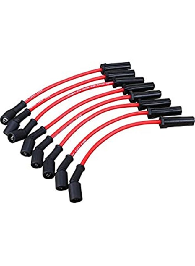 مناسب لـ Buick GM Chevrolet Spark Plug Wire Harness Sleeve Fire Wire Ignition Red 48322R 7831 8.5