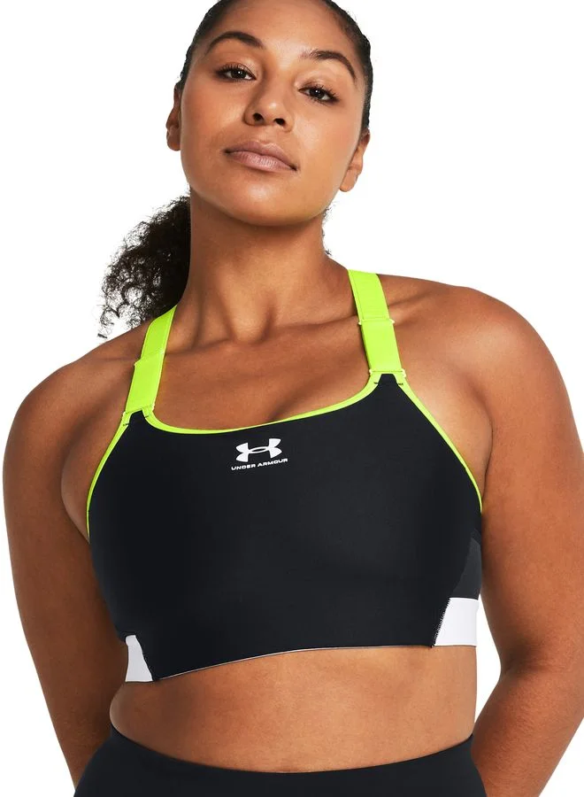 UNDER ARMOUR Heatgear Armour High Support Bra With Pocket