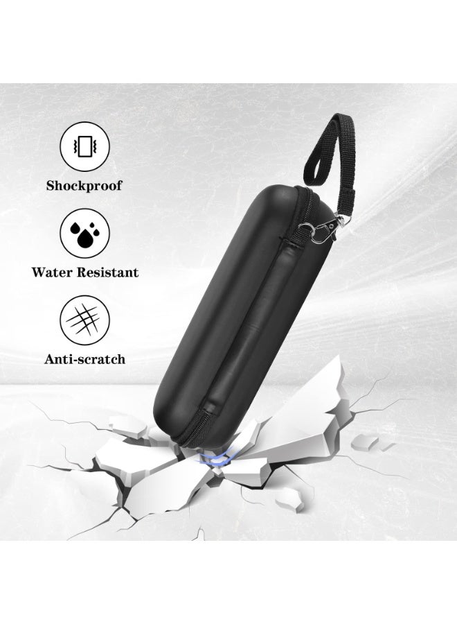 غنافوتو فرشاة الأسنان الكهربائية، جناح السفر الصلب، متوافق مع Oral-B Pro 1000 8000، Philips Sonicare 1100 5100 6100، حقيبة يد مع فرشاة أسنان مشحونة بالبطارية (حقيبة يد فقط) - أسود - Image 4