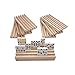 SUTIMSHE Mexican Train Domino Trays Set of 8Natural Wood Domino Racks Domino Tiles HoldersDouble 12 Tiles HolderChickenfoot and Other Dominoes GamesDominoes NOT Included - Image 2