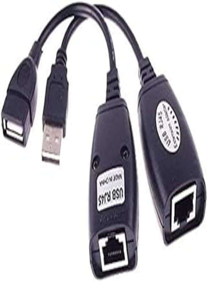 Generic USB CAT5/CAT5E/6 RJ45 LAN EXTENSION ADAPTER CABLE 150FT [C806] 