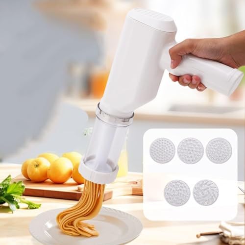 Matiko Pasta Maker Machine Kitchen Tools Ramen Machine Home | Noodle Maker Home Small Portable Handheld Noodle Press Pasta Sausage Filling Mould - Image 1