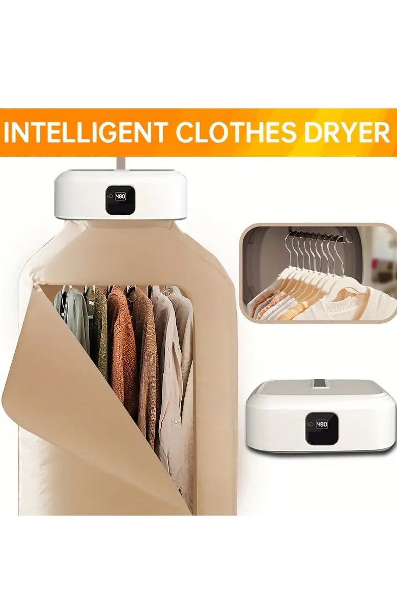 "Foldable Clothes Dryer For Travel and Home, 600 Watts" - Image 4