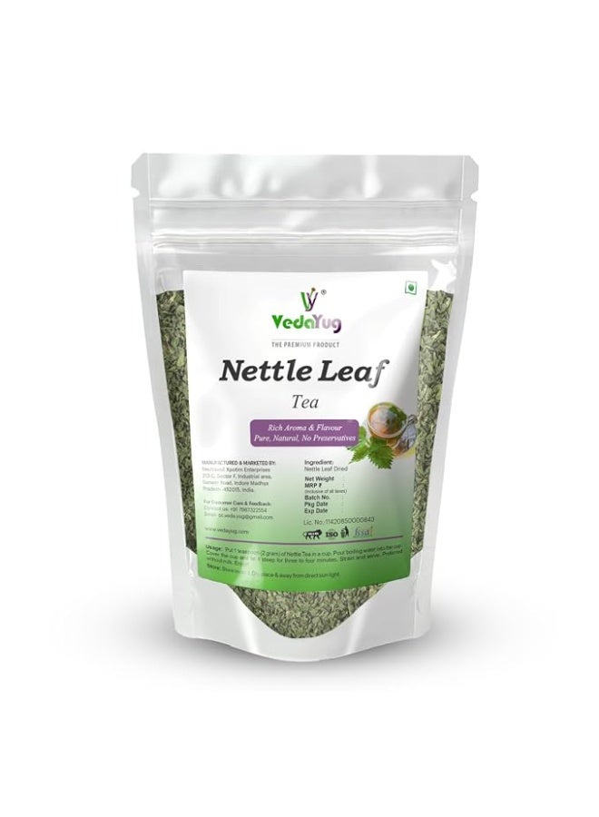 VY VedaYug Nettle Leaf Tea, 100 Gram Herbal Stinging Health Supporting Herb Nettle Tea, Collect From Himalayan Belt - Image 1