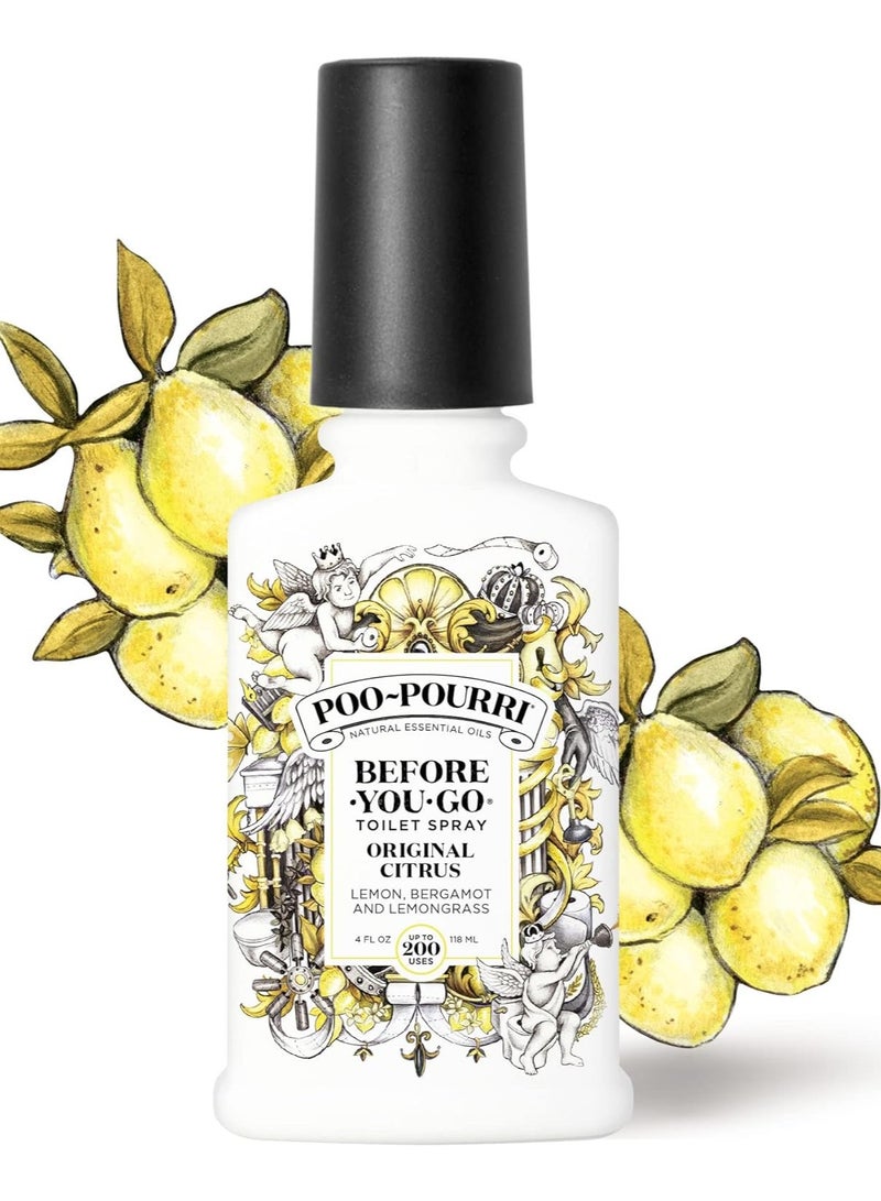 Poo-Pourri Before-You- go Toilet Spray, 4 Oz, Original Citrus - Image 2