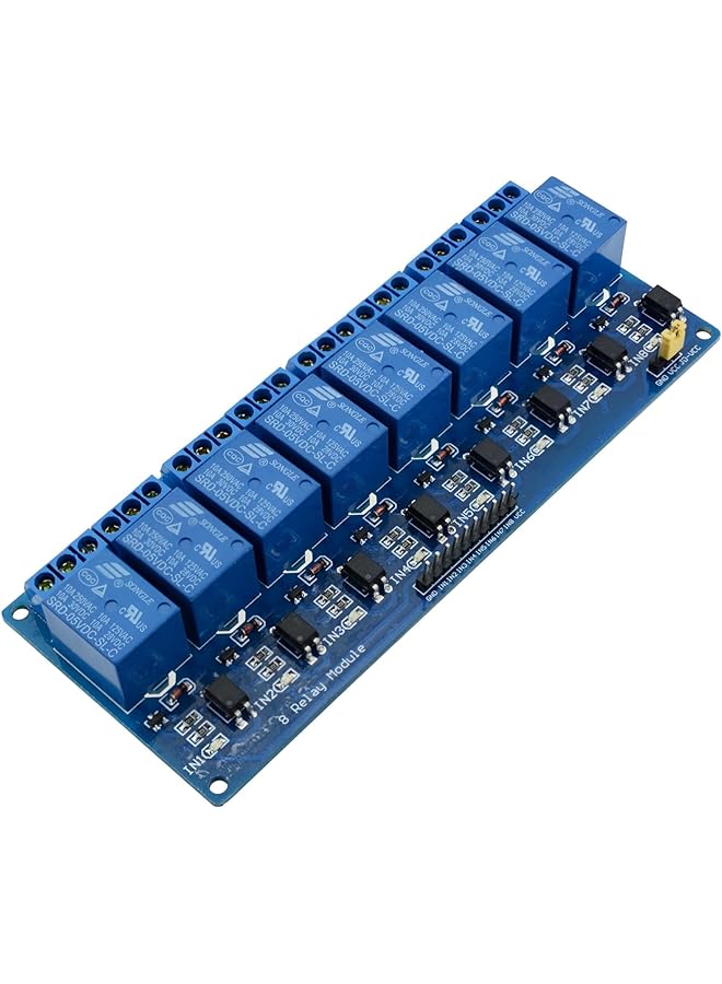 promass 8 Channel 5V DC Relay Module Expansion Board for Arduino Raspberry Pi DSP AVR PIC ARM - Image 1