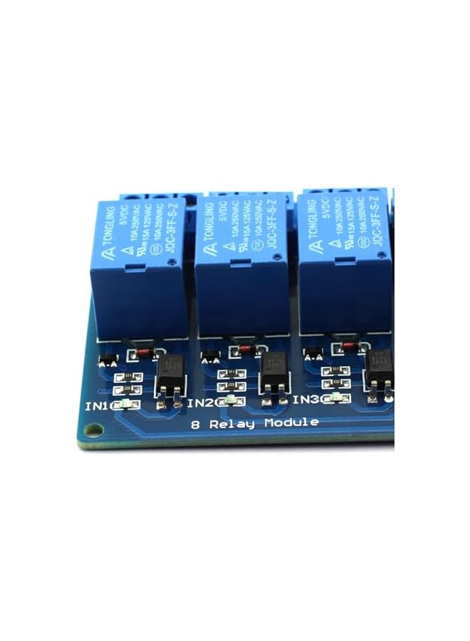 promass 8 Channel 5V DC Relay Module Expansion Board for Arduino Raspberry Pi DSP AVR PIC ARM - Image 3
