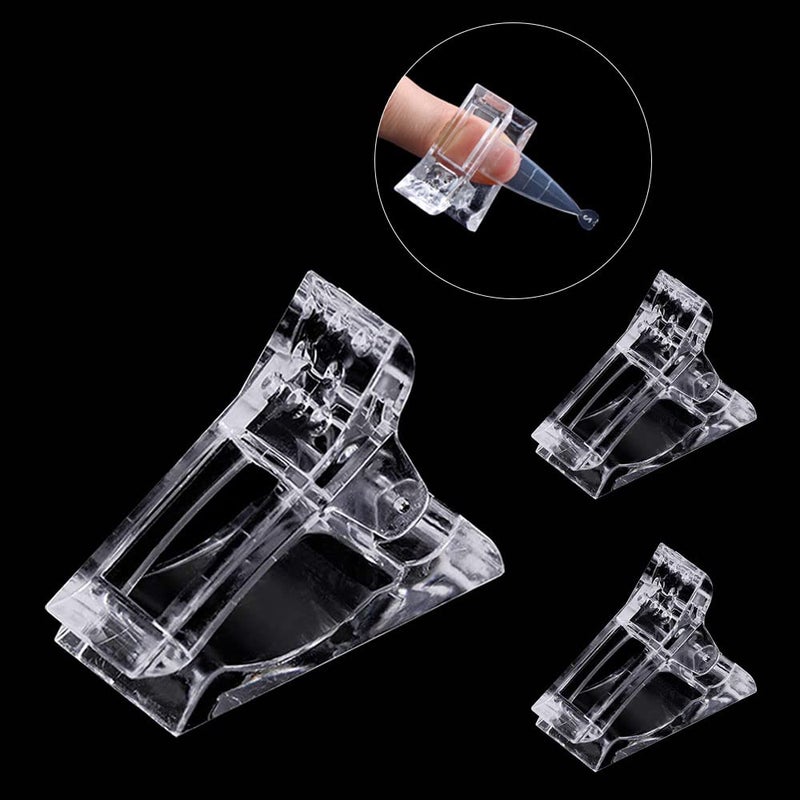 DRDS 10Pcs Nail Tips Clip for Quick Building Polygel nail forms Nail clips for polygel Finger Nail Extension UV LED Builder Clamps Manicure Nail Art Tool - Image 4