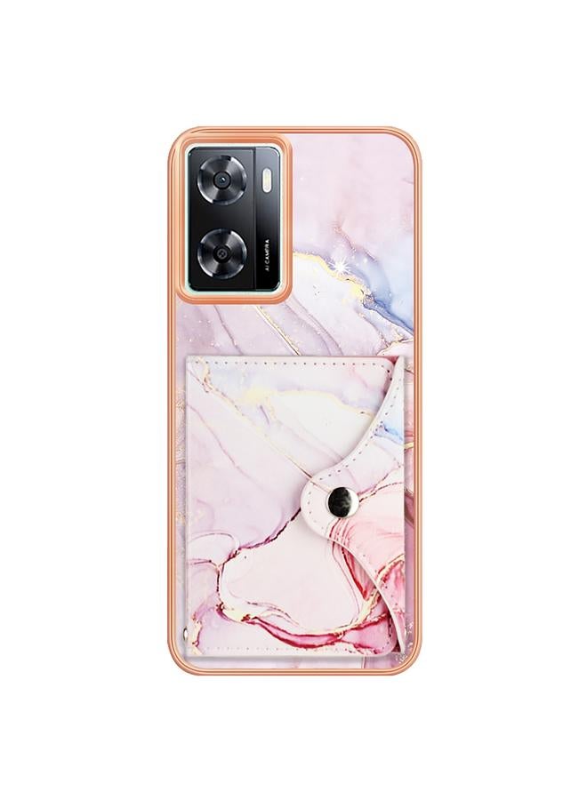 S-TOP Case For OnePlus Nord N300 Marble Pattern IMD Card Slot Phone Case - Image 3
